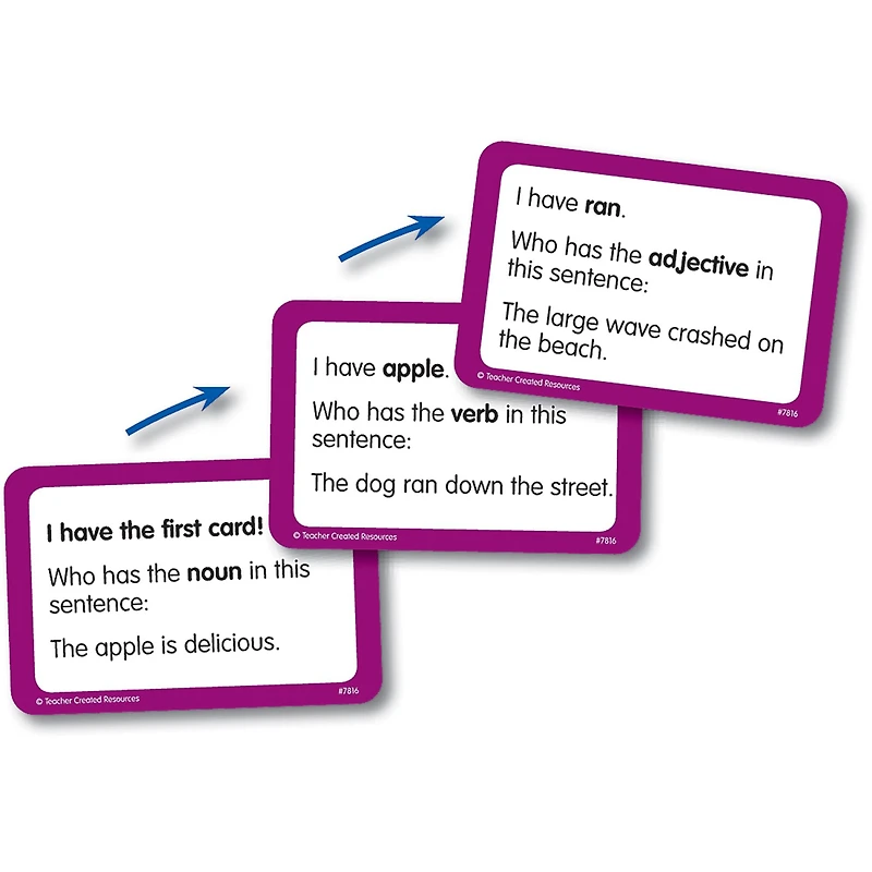 I Have... Who Has...? Language Arts Games, Grades 3-4