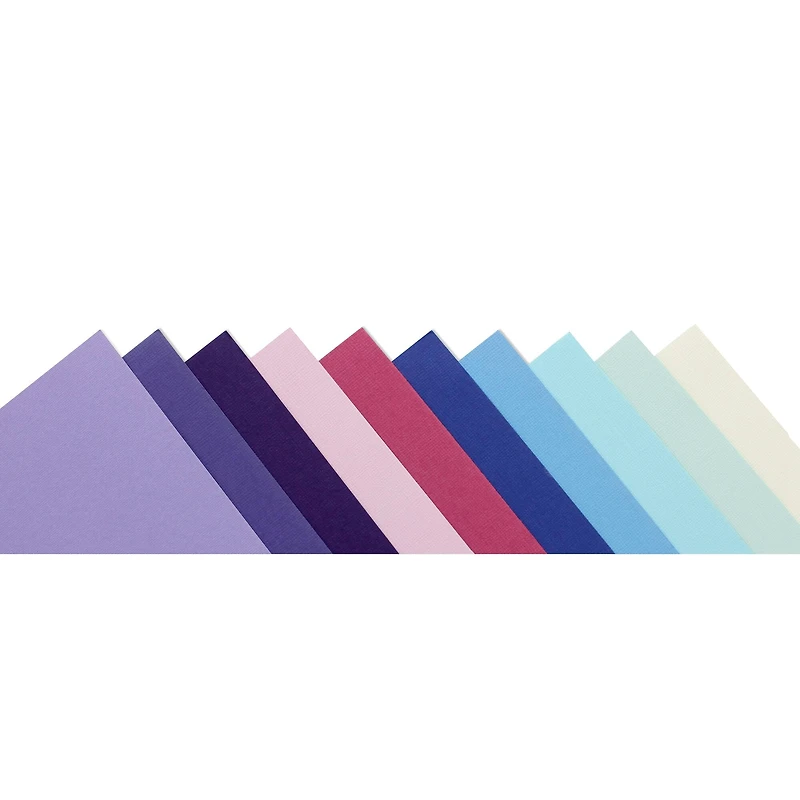 PA Paper™ Accents Textured Artic Twilight Card & Envelope Set, 4.25" x 5.5"