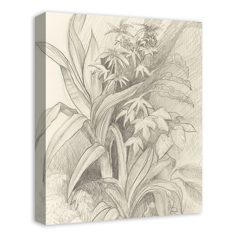 Boho Home Garden 16" x 20" Canvas Wall Art