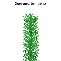 6ft. Pre-Lit Whimsical Artificial Wrapped Christmas Tree, Clear Lights