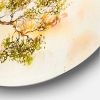 Designart - Curved Pine Tree On The Top of Sokolica Peak