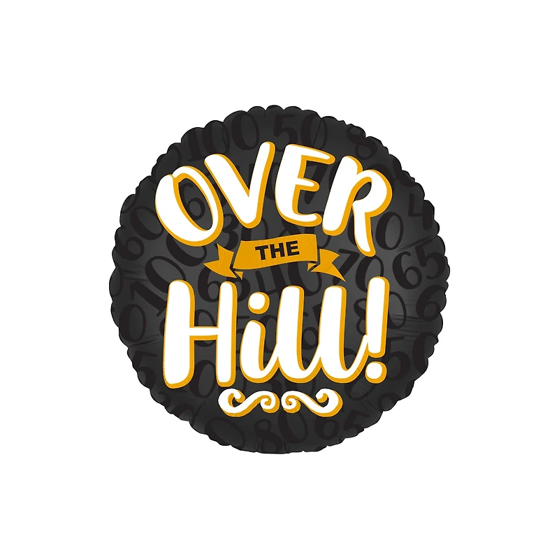 17" Over the Hill Mylar Balloon