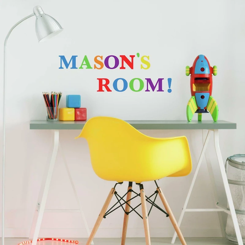 RoomMates Express Yourself Primary Peel & Stick Wall Decals