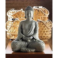 16.5" Meditation Buddha Statue