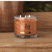 Root Candles Signature 3-Wick Honeycomb Beeswax Blend Jar Candle