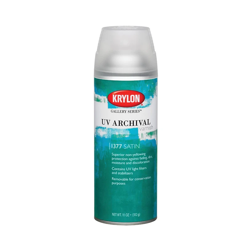 Krylon® Gallery Series™ UV Archival Satin Varnish Spray