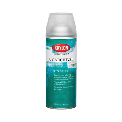 Krylon® Gallery Series™ UV Archival Satin Varnish Spray