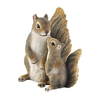 9" Mommy & Me Squirrel Figurine