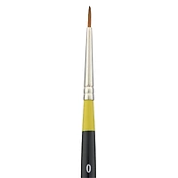 Golden Taklon Short Handle Round Brush by Artist's Loft™ Vienna