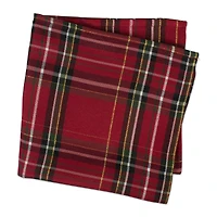 DII® Holiday Metallic Plaid Napkins, 6ct.