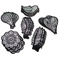 S&S® Worldwide Velvet Art Everyday Ornaments, 24ct.