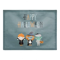 Halloween Heroes Polyester Twill Placemat