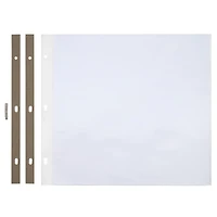 12" x 12" White Scrapbook Refill Pages by Recollections