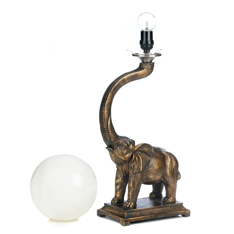 24.5'' Trumpeting Elephant Lamp