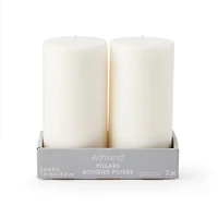 12 Packs: 2 ct. (24 total) Pillar Candle Pair by Ashland
