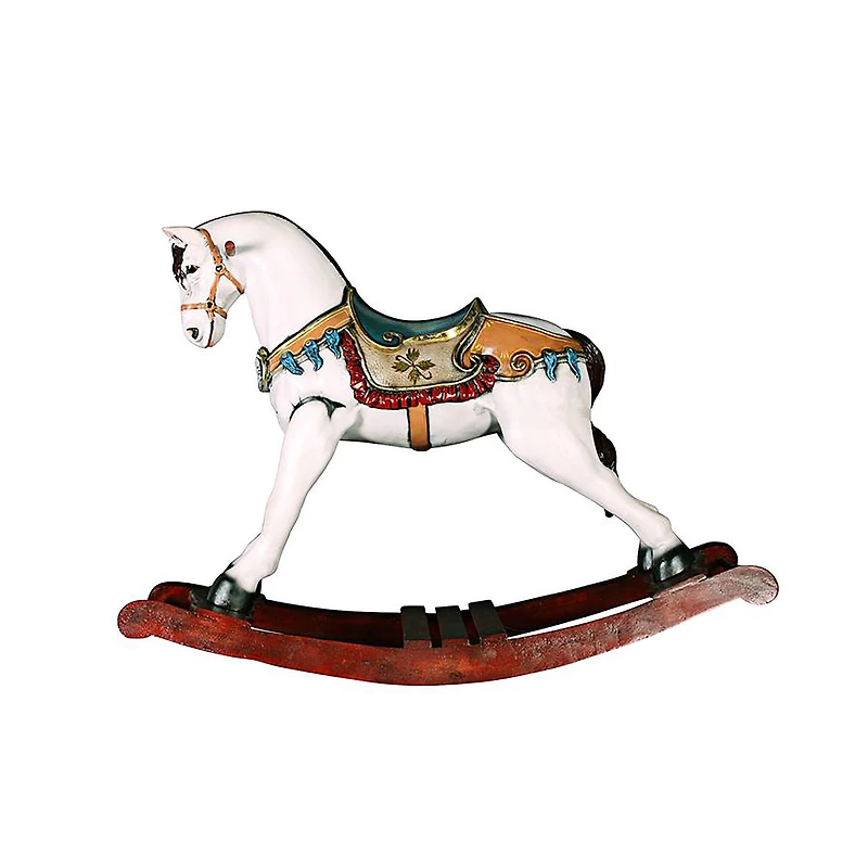 Design Toscano 3ft. Victorian Carousel Pony Rocking Horse Statue