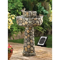 25" Wishing Well Solar Water Fountain
