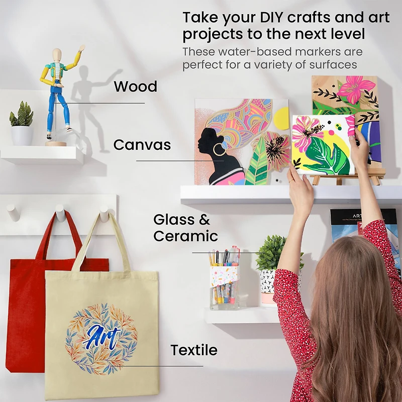 Arteza® 20 Acrylic Paint Marker Set