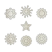 Wooden Jigsaw Puzzle - Circles: 309 Pcs