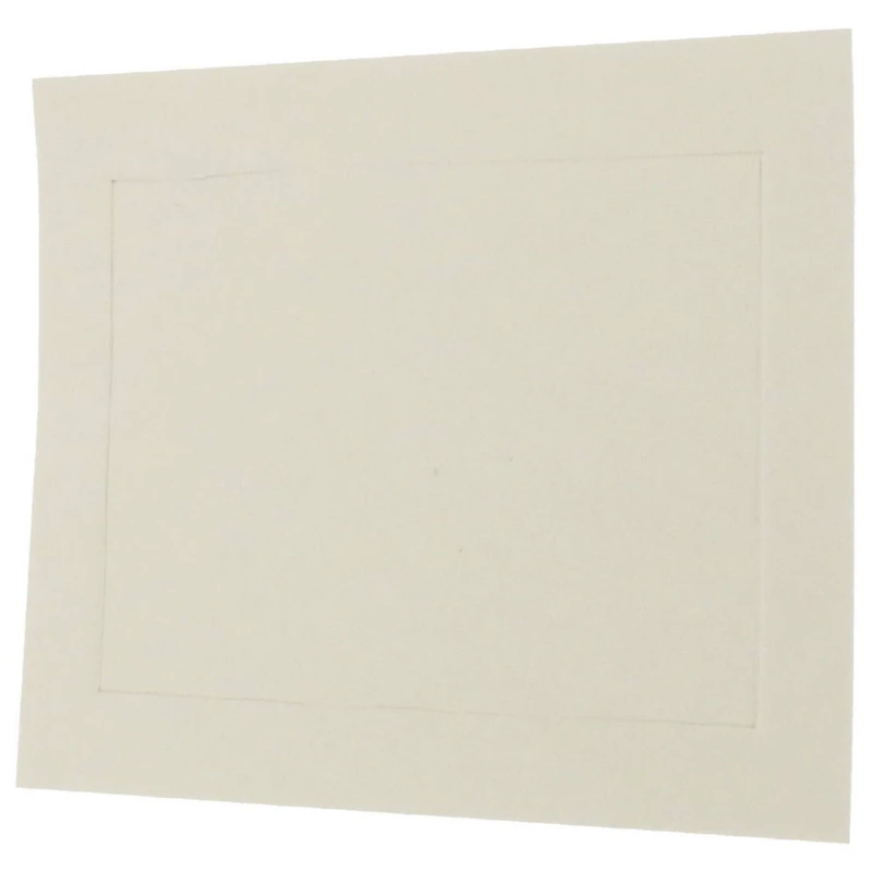 JAM Paper 3.5" x 4.875" Ivory Panel Blank Flat Note Cards