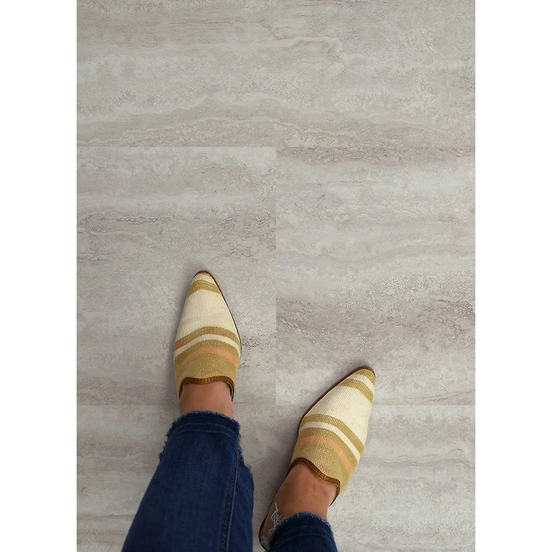 FloorPops Urban Beige Peel & Stick Floor Tiles