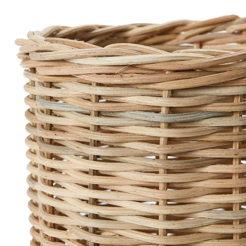Hello Honey® Natural Hand-Woven Wicker Basket Set