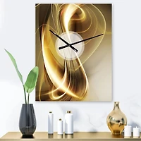 Designart Elegant Modern Sofa Wall Clock