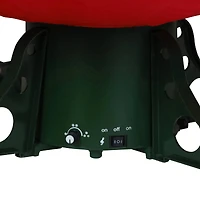 6ft. Pre-Lit Green Musical Snowing Artificial Christmas Tree, White LED Lights