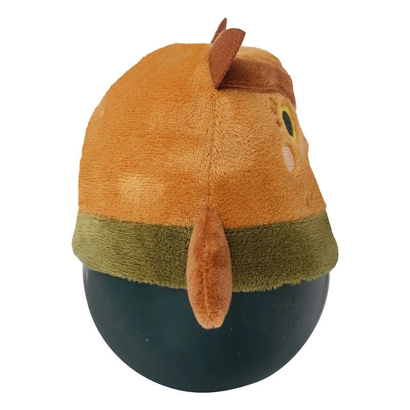 Manhattan Toy® Wobbly Bobbly Owl Weighted Soft Silicone Wobble Ball