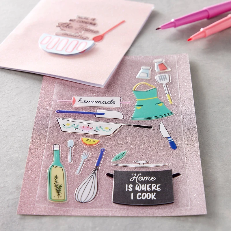 Cooking Dimensional Stickers by Recollections™