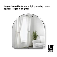Umbra 36" Titanium Hubba Arched Mirror