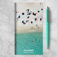 2026-2027 Beaches Small Monthly Pocket Planner