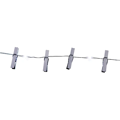 45ct. Cool White LED Silver Clip Lights by Ashland®