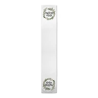 90" Merry Christmas Wreath Poly Twill Table Runner