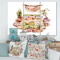 Designart - Indoor House Plants Urban Jungle IV