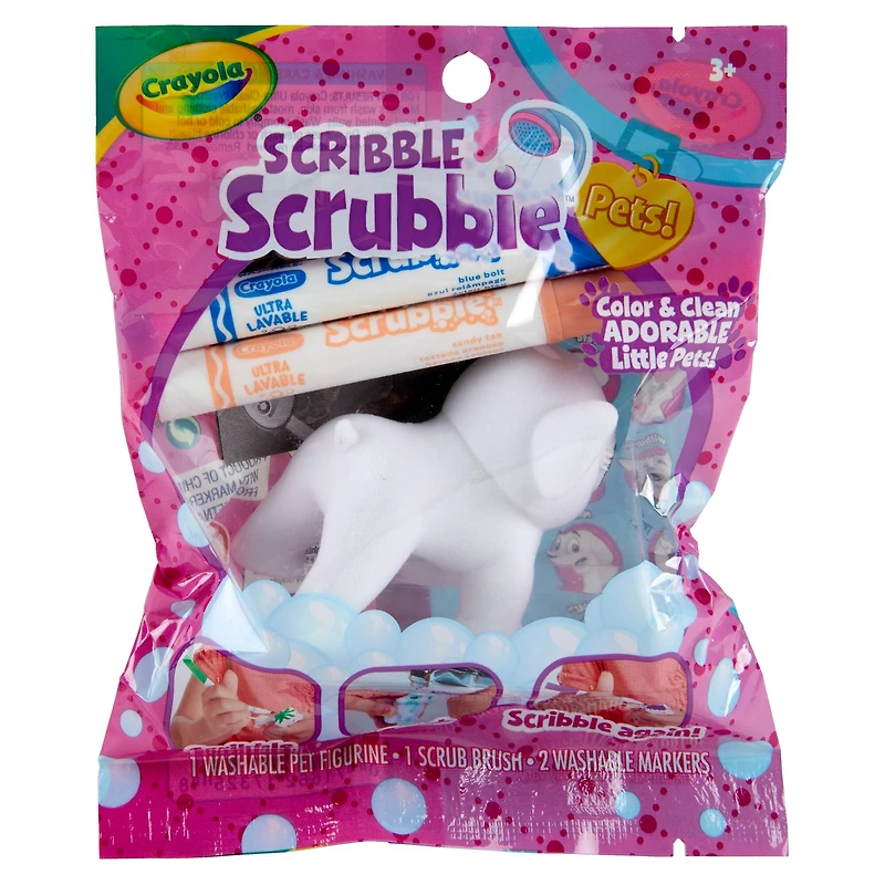 12 Pack: Assorted Crayola® Scribble Scrubbie™ Pets