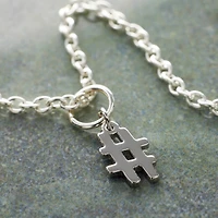 Sterling Silver Number Charm by Bead Landing