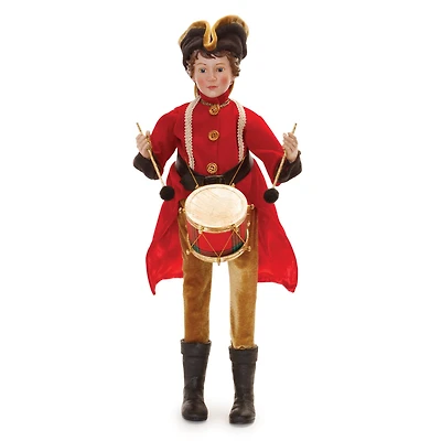 Vintage Drummer Boy Red and Gold 