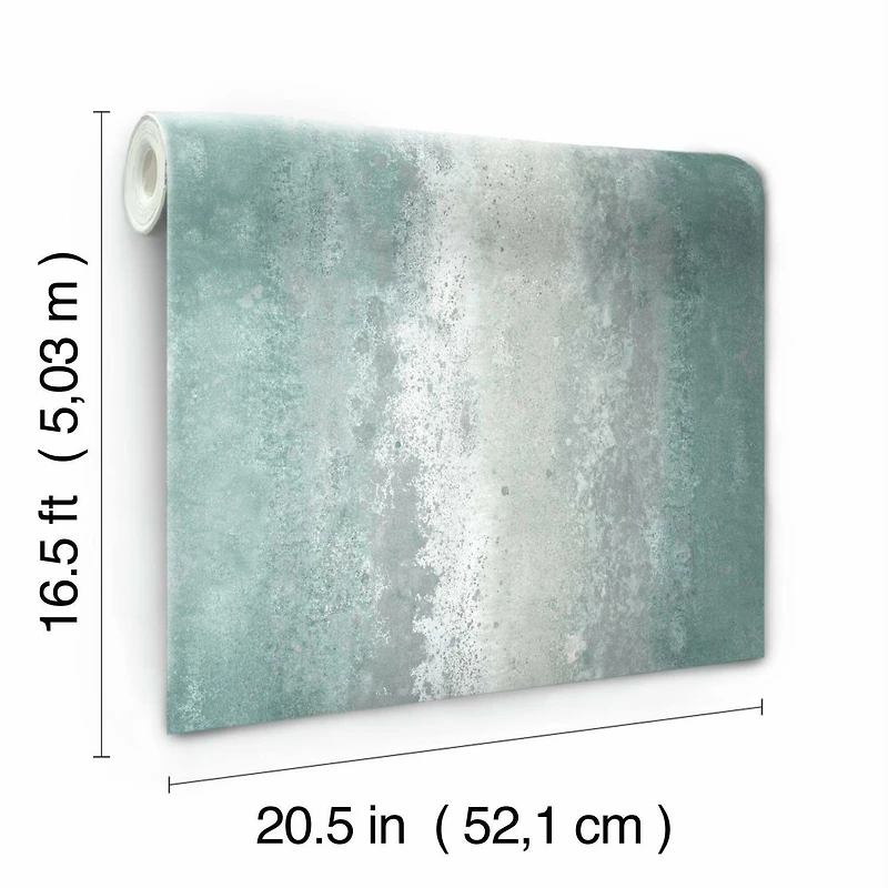 RoomMates Oxidized Metal Peel & Stick Wallpaper