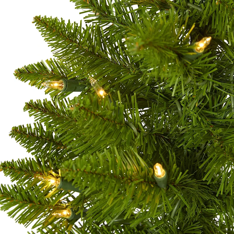 2ft. Pre-Lit Providence Pine Artificial Christmas Tree, Warm White Lights