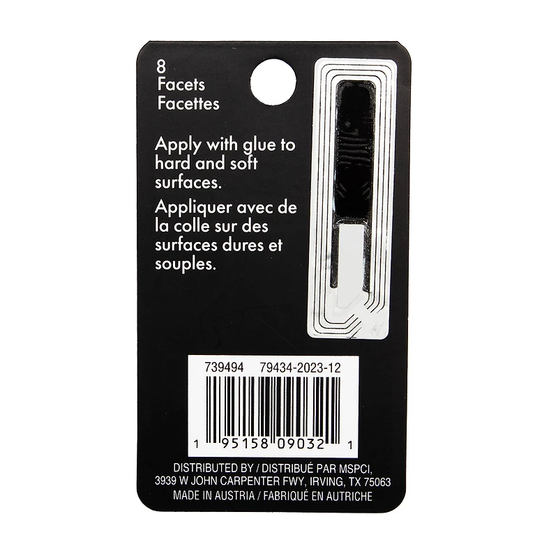 4mm Crystal AB Navette Glue-On Austrian Crystals by Bead Landing™, 10ct.