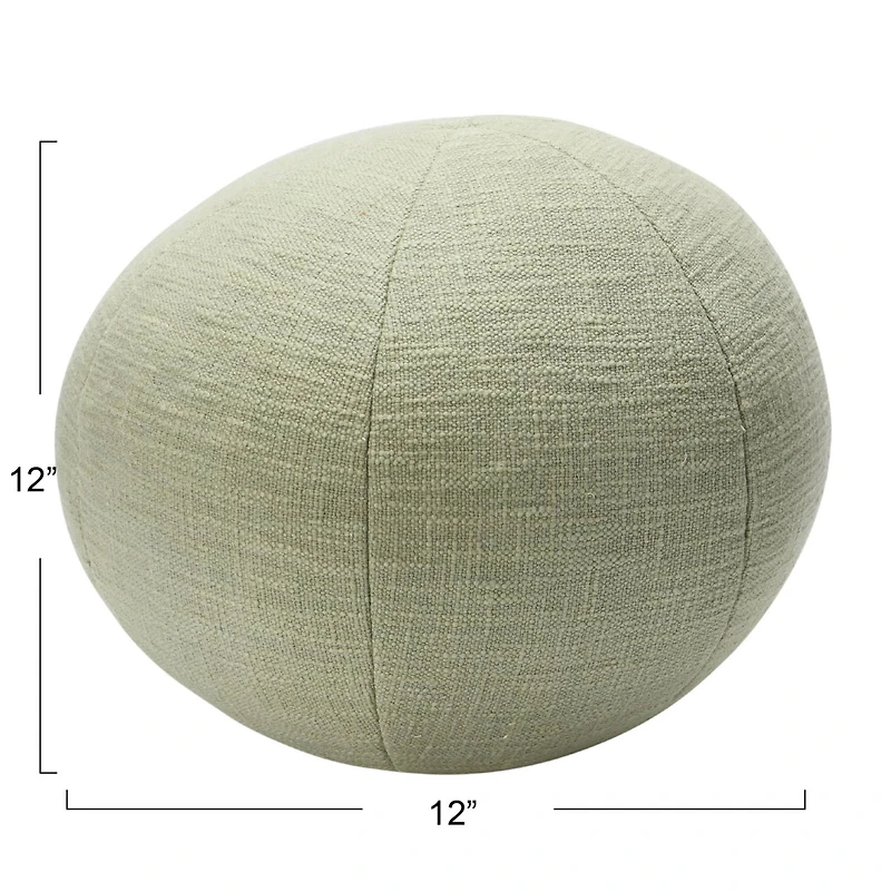 Hello Honey® Sage Cotton Slub Orb Pillow