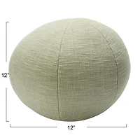 Hello Honey® Sage Cotton Slub Orb Pillow