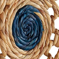 Set of 3 Brown Dried Plant Material Coastal Style Wall Decor, 28", 24", 20"