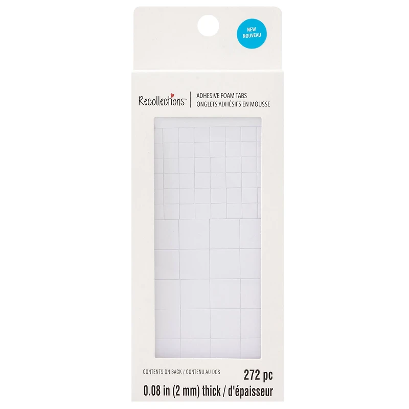 2mm Thick Adhesive Foam Tabs by Recollections™