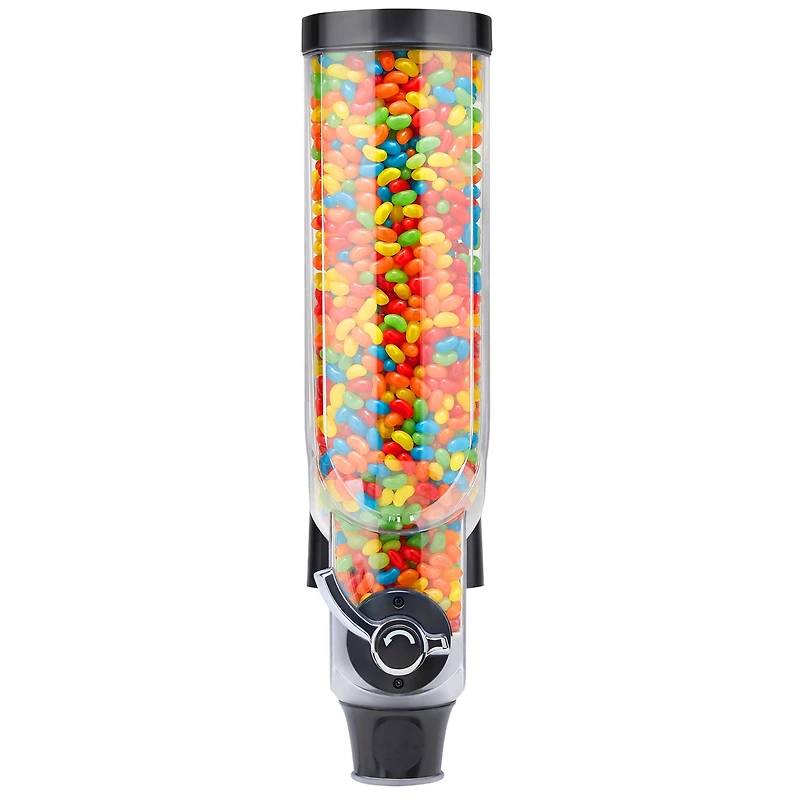 Mind Reader Black 56-Cup Easy-Pour Bulk Cereal Dispenser