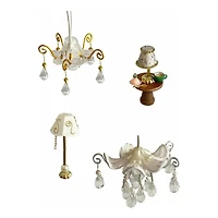 Wizardi House in English Style Miniature Dollhouse Roombox Kit