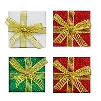 Mini Red, White & Green Gifts, 4ct. by Ashland®