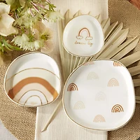 Kate Aspen Boho Rainbow Trinket Dish Set