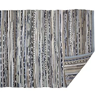 DII® Multi Gray Rag Rug, 2.25ft. x 6ft.